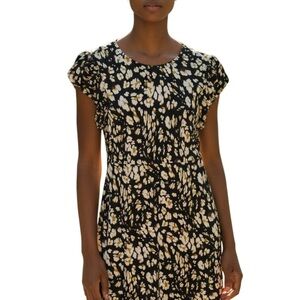 Elegant Black and Cream Women's Dress